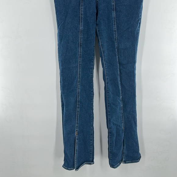 Madewell Skinny Flare‎ Jeans in Sevier Wash: Seamed Edition 29 - Picture 4 of 8